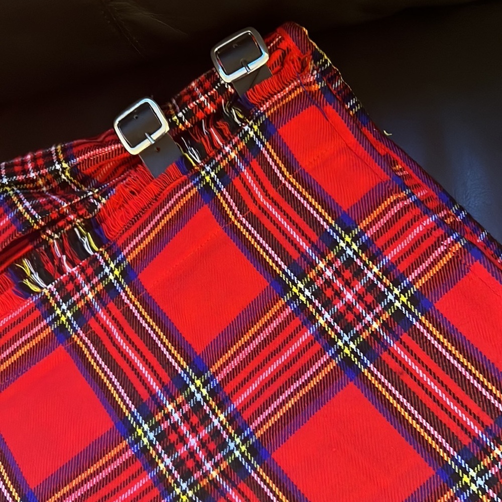 Scottish kilt and beret - worn 1x